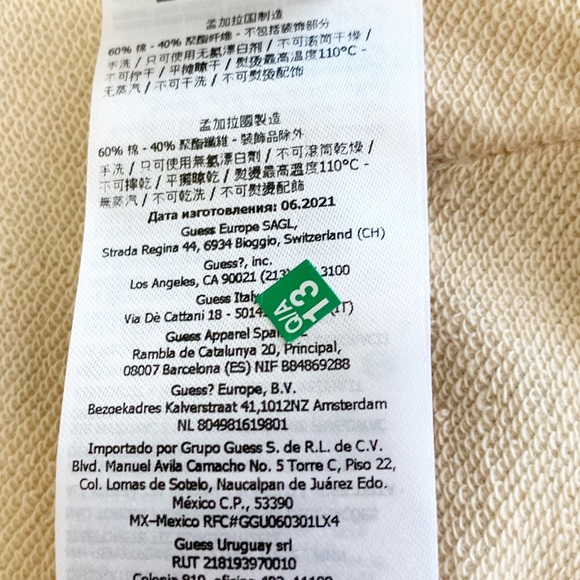 Guess Maila Women’s Zippered Hoodie / Jacket - Picture 12 of 13